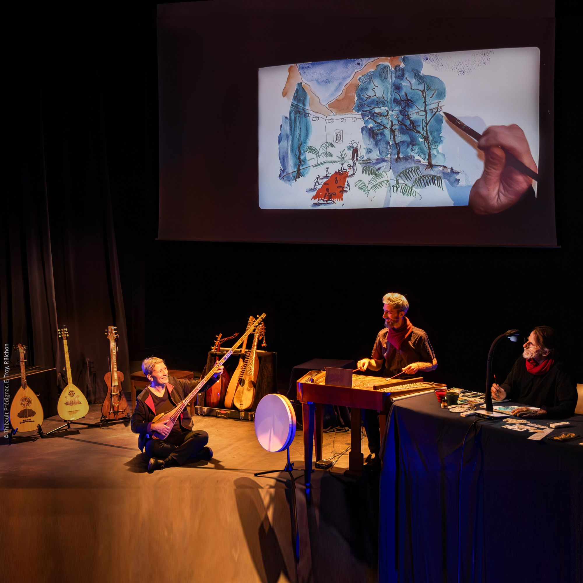 concert dessiné MĒHMĀN