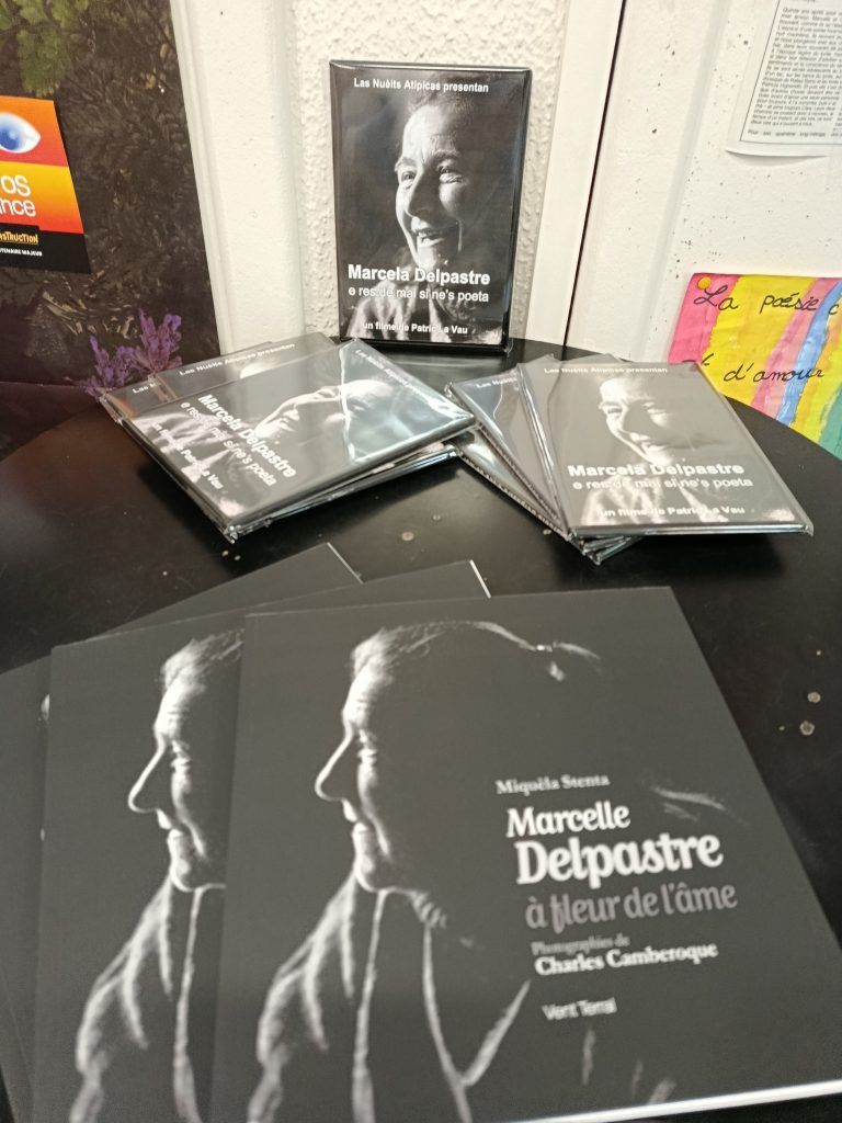 Une photo du livre Marcelle Delpastre à fleur de l'âme - Crédit Carole Graby Cinéma Vog