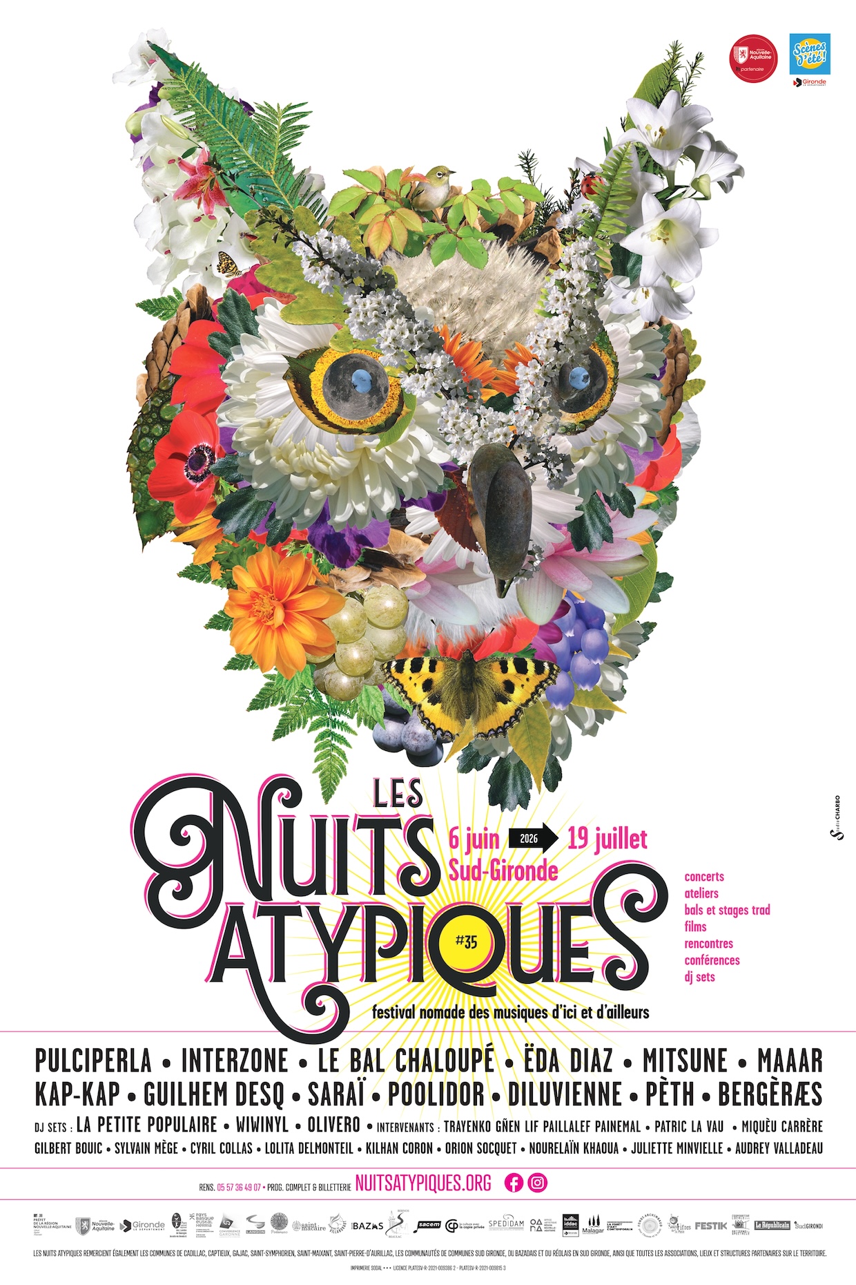 AFFICHE-35e Nuits Atypiques 2026
