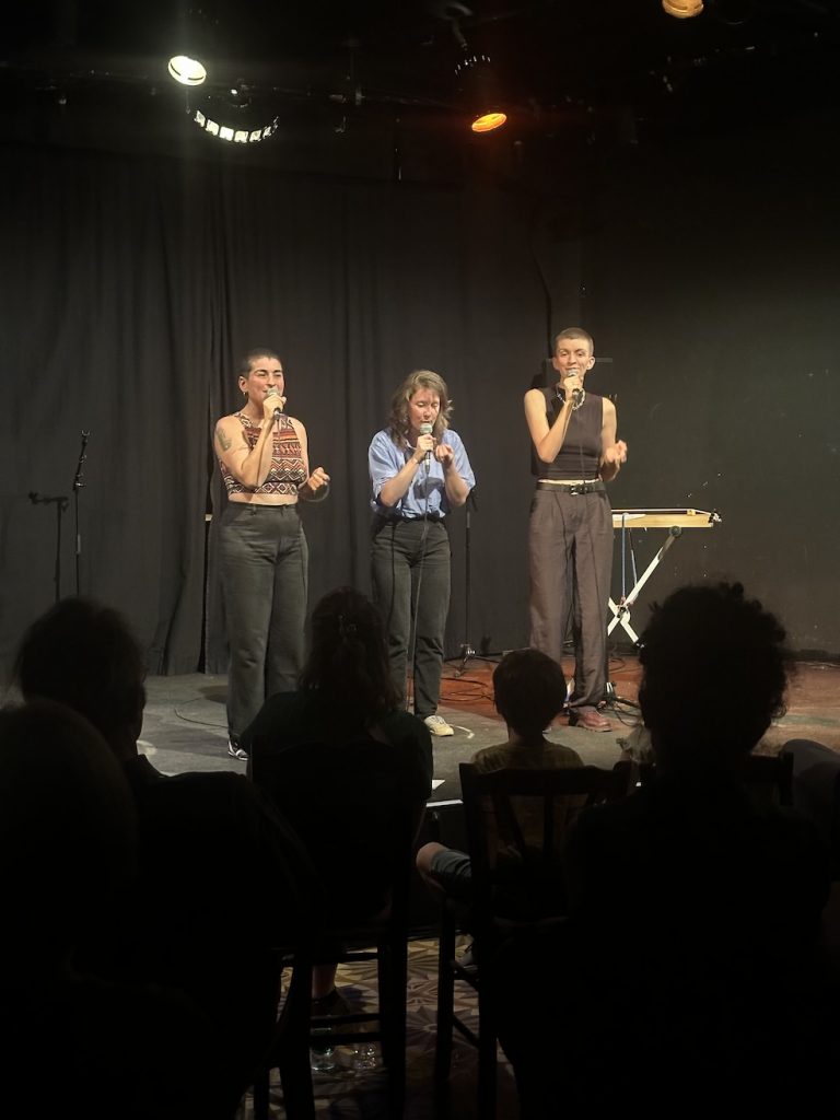 Diluvienne, présentation d'étape de travail 23 avril 2026 Théâtre Amusicien L'Estaminet Uzeste