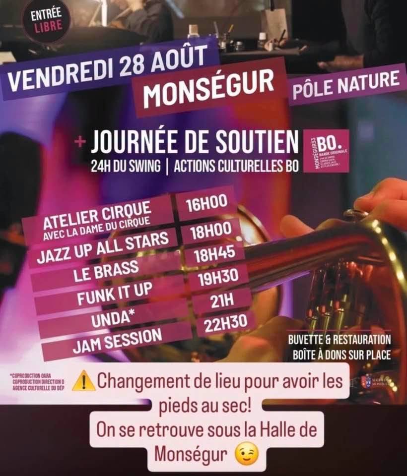 UNDA 28 aout 2026 replis sous la halle